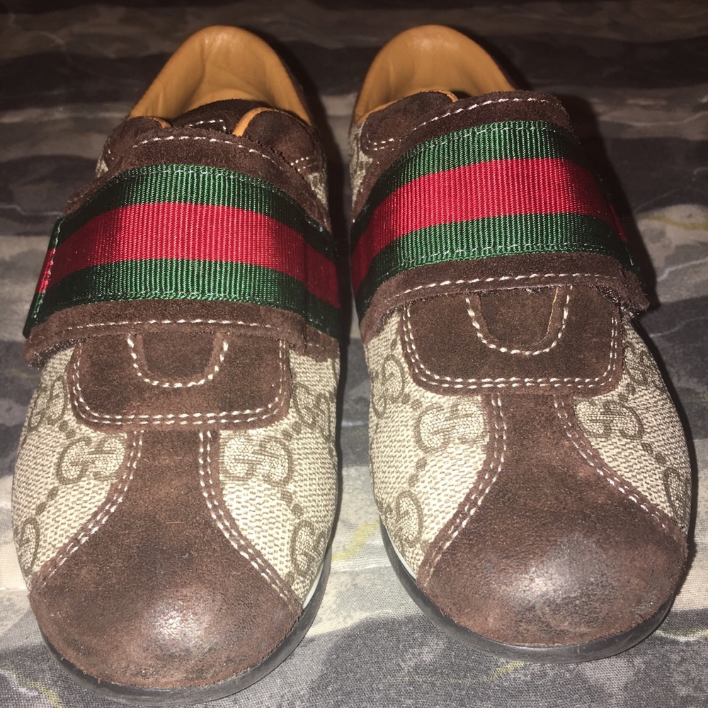 Authentic Gucci shoes for Toddler boy with box